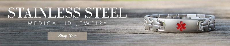 Stealth Medical ID Allergy Alert Bracelet