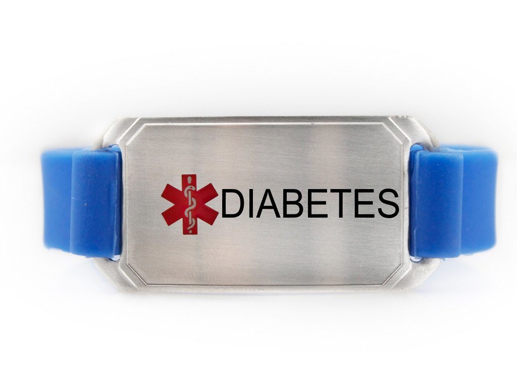 Diabetes Blue Activewear Silicone